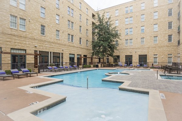 pool at GrandMarc at Westberry Place Apartments