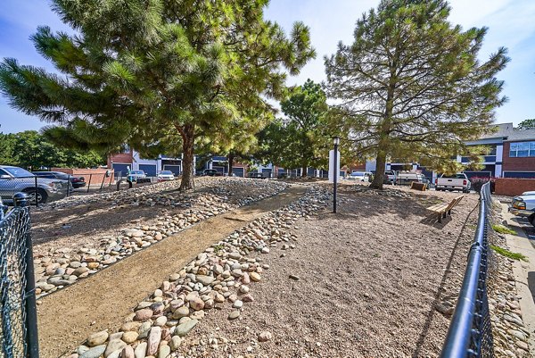 dog park at Monte Vista Apartments