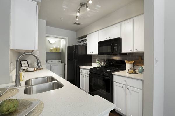 kitchen at Hardrock Canyon Apartments