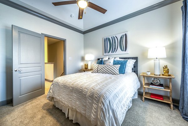 bedroom at Manchester State Thomas Apartments