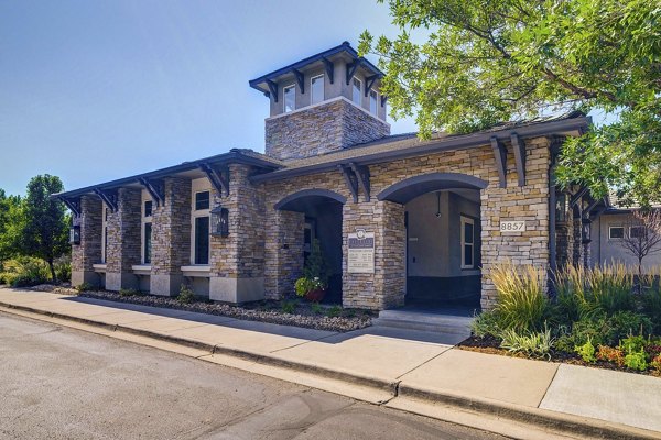 Creekside at Highlands Ranch: Scenic view of luxury apartments in a tranquil setting