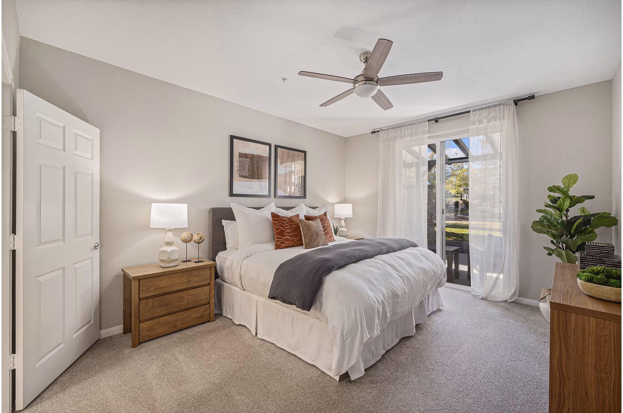 bedroom at Creekside at Highlands Ranch Apartments