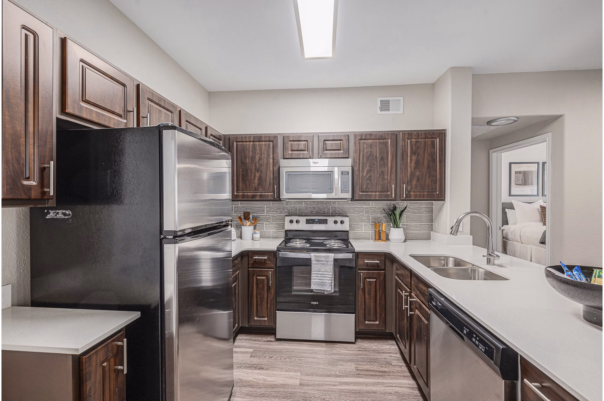 kitchen at Creekside at Highlands Ranch Apartments
