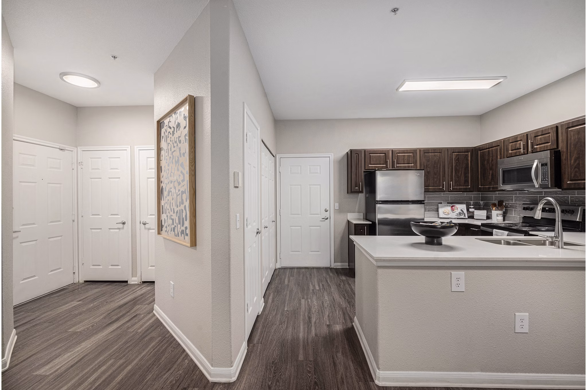 kitchen at Creekside at Highlands Ranch Apartments
