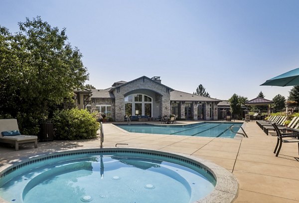 hot tub/jacuzzi at Creekside at Highlands Ranch Apartments