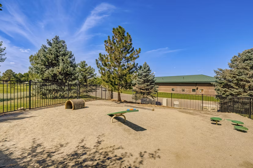 dog park at Creekside at Highlands Ranch Apartments