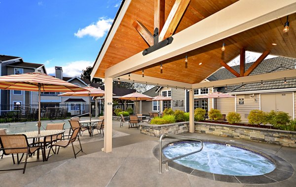 hot tub/jacuzzi at Bay Court at Harbour Pointe Apartments
