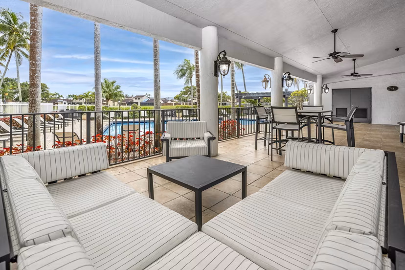 patio at Avana at the Moors Apartments