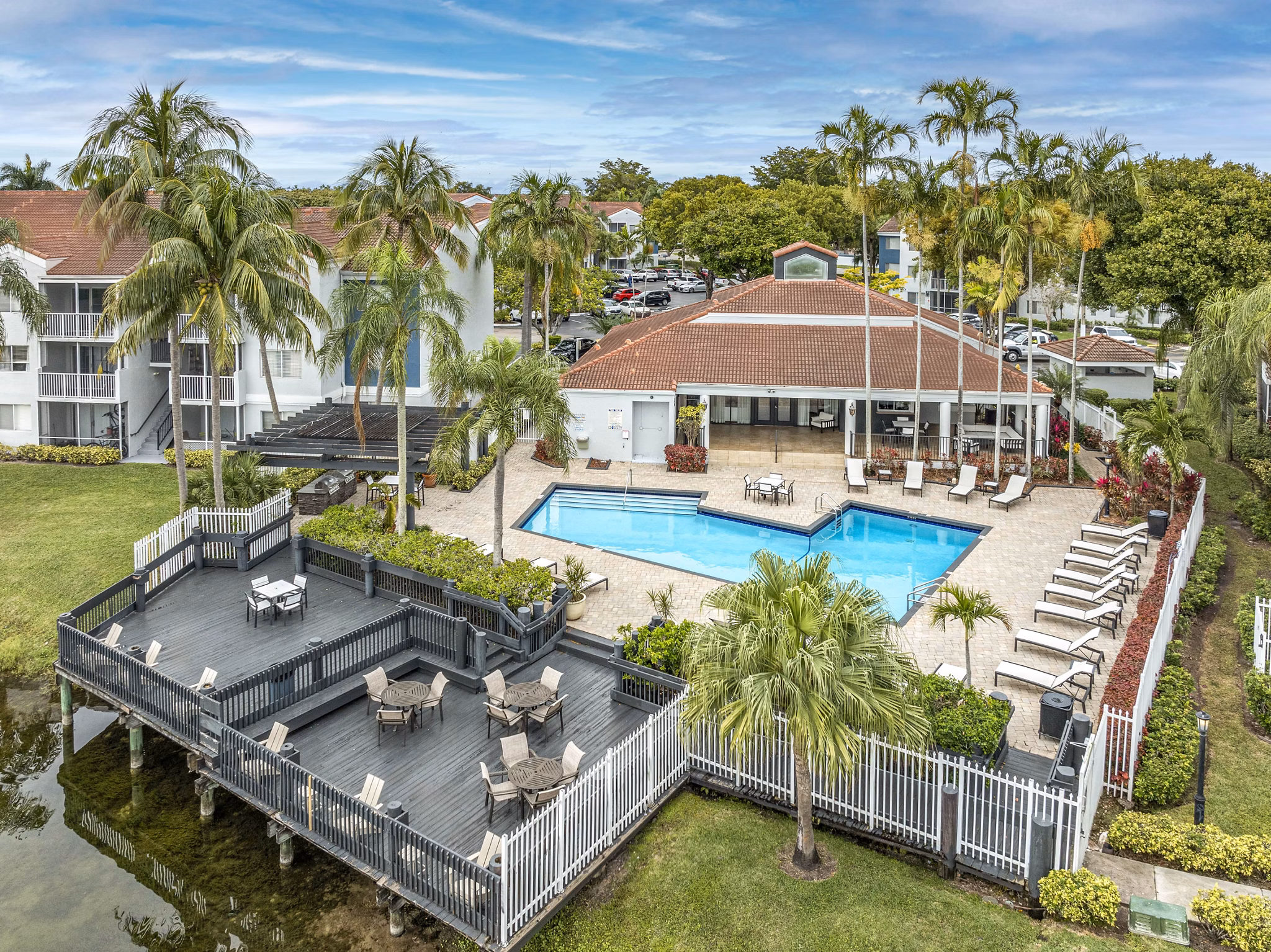 pool at Avana at the Moors Apartments