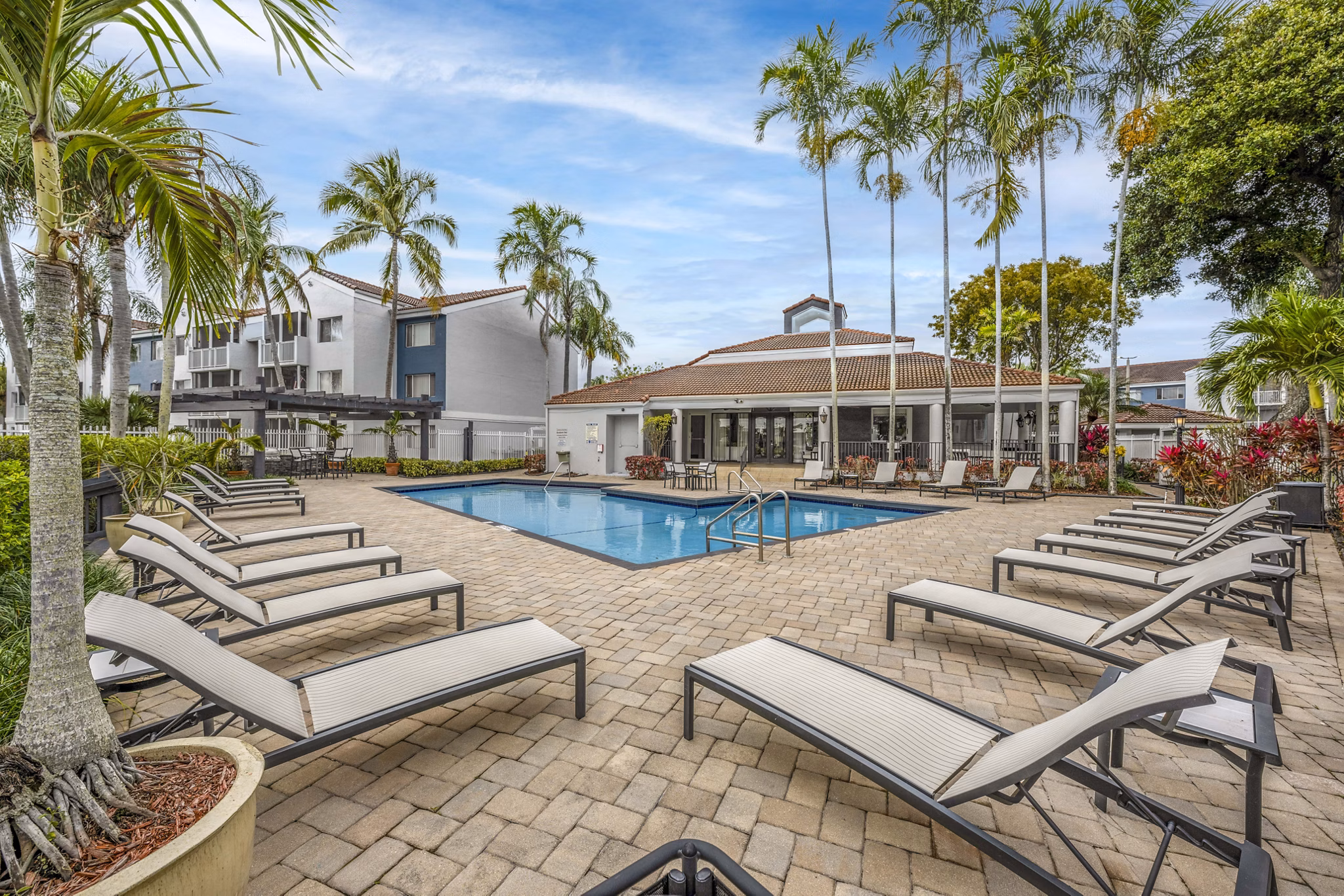 pool at Avana at the Moors Apartments