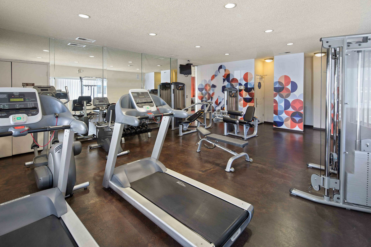 Gym at The Crossings Apartments (2 of 2)