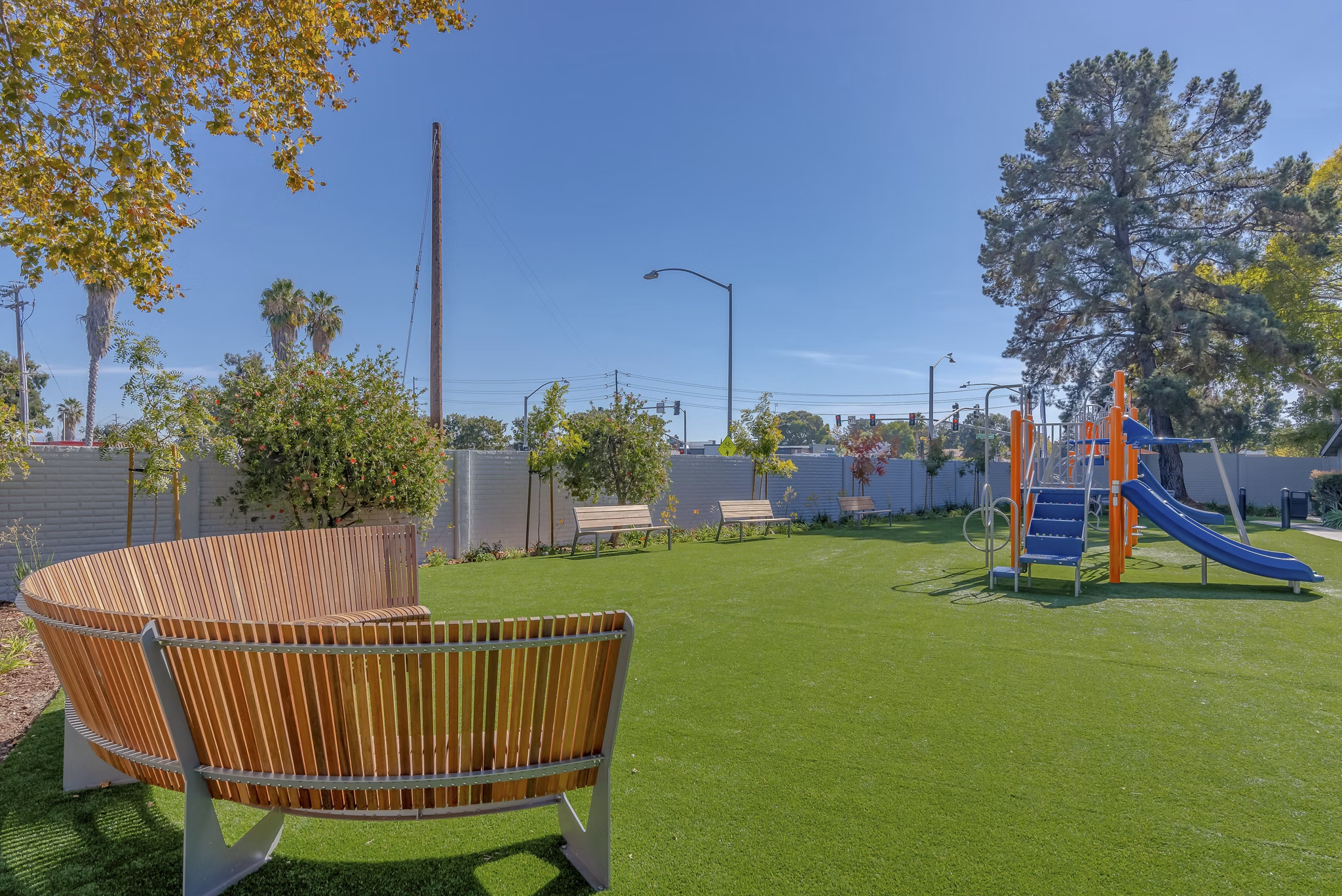 playground at Sunnyvale Crossings Apartments