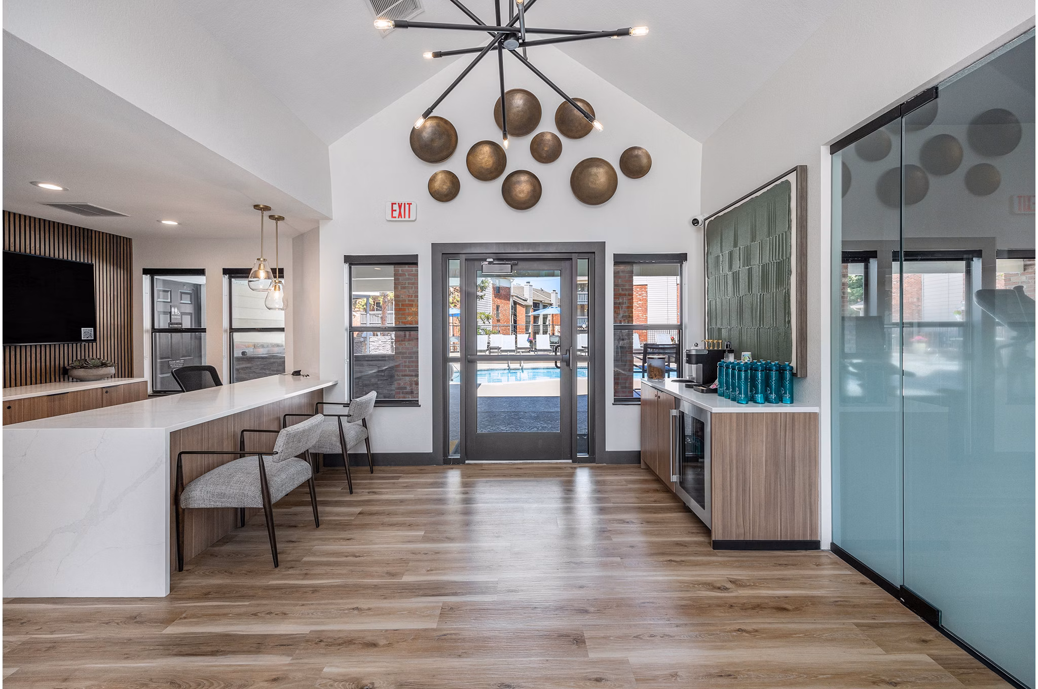 clubhouse at Stratford Station Apartments