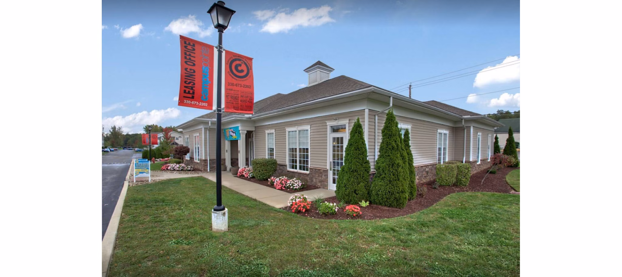Campus Pointe Apartments: Modern luxury of mid-rise complex near university campus