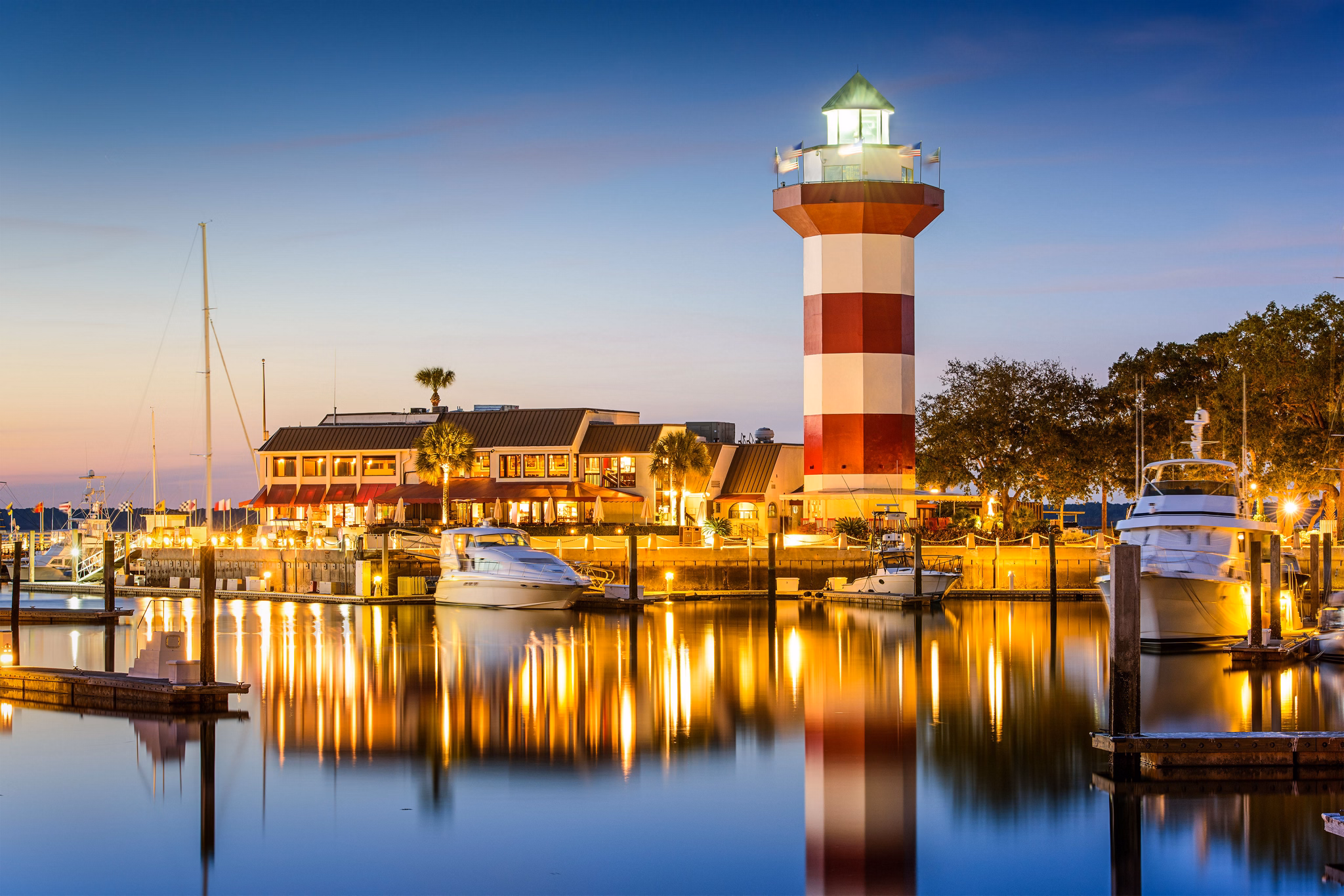 boat dock in Hilton Head Island