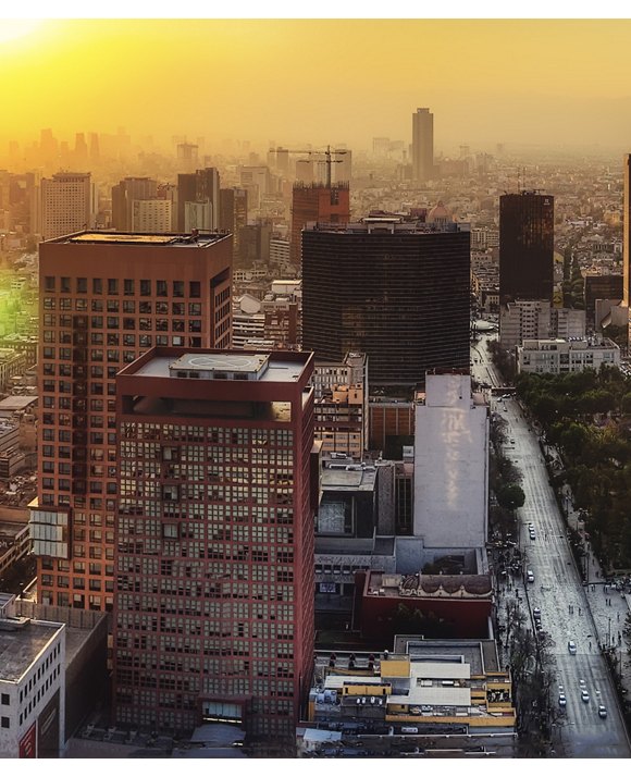 Mexico City Sunset