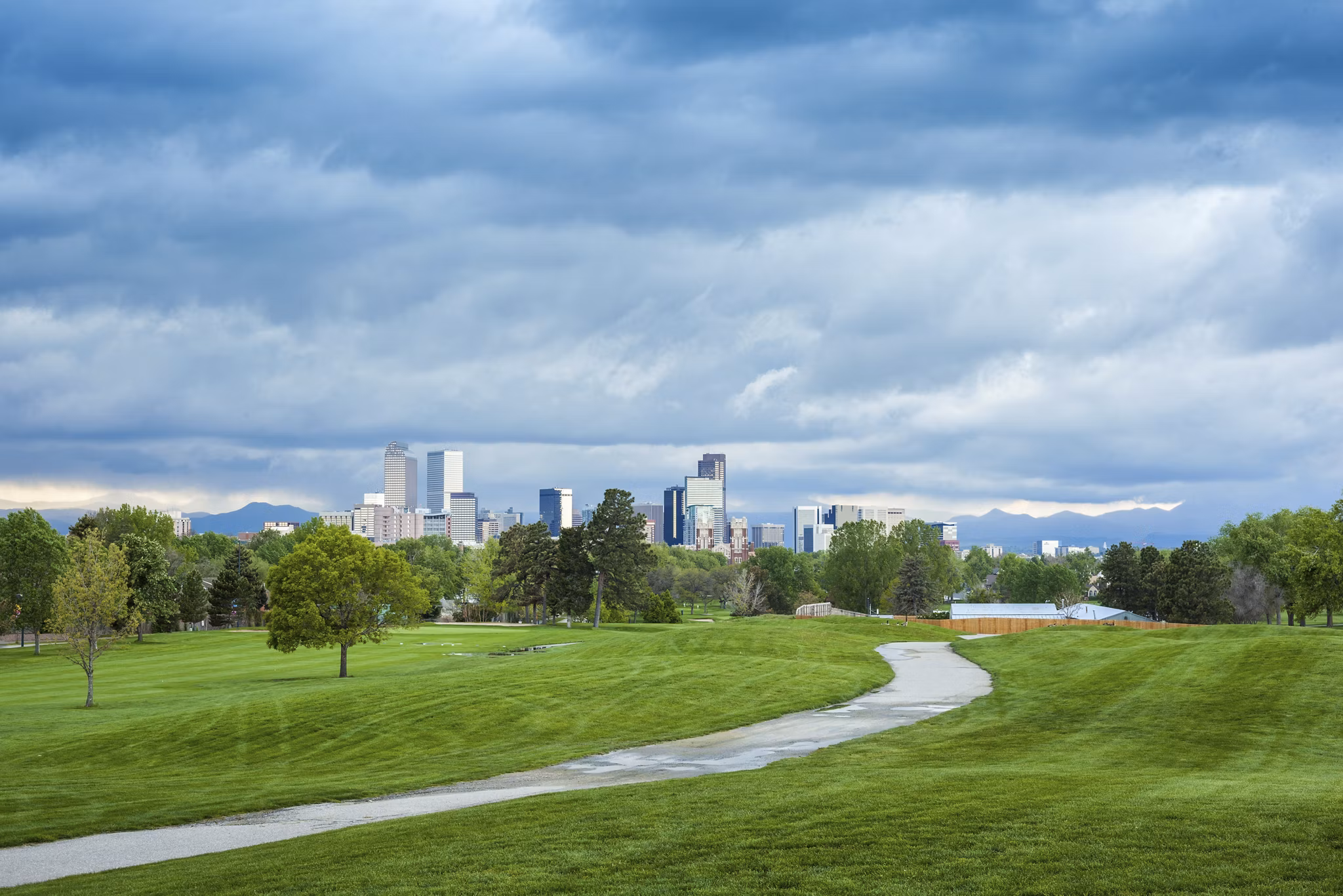 Denver city center, Capital of Colorado State, USA