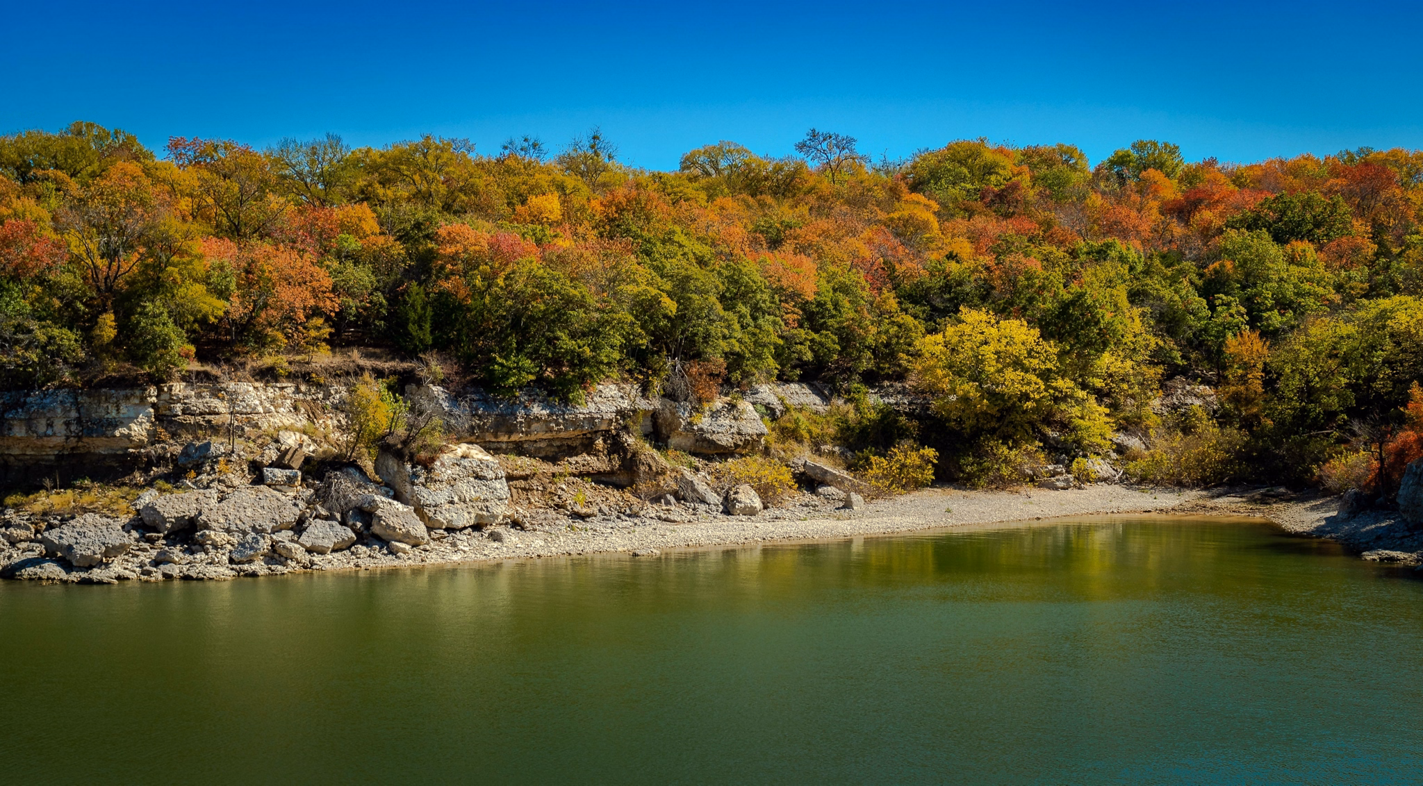 Water view in San Antonio, Texas