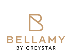Bellamy by greystar logo
