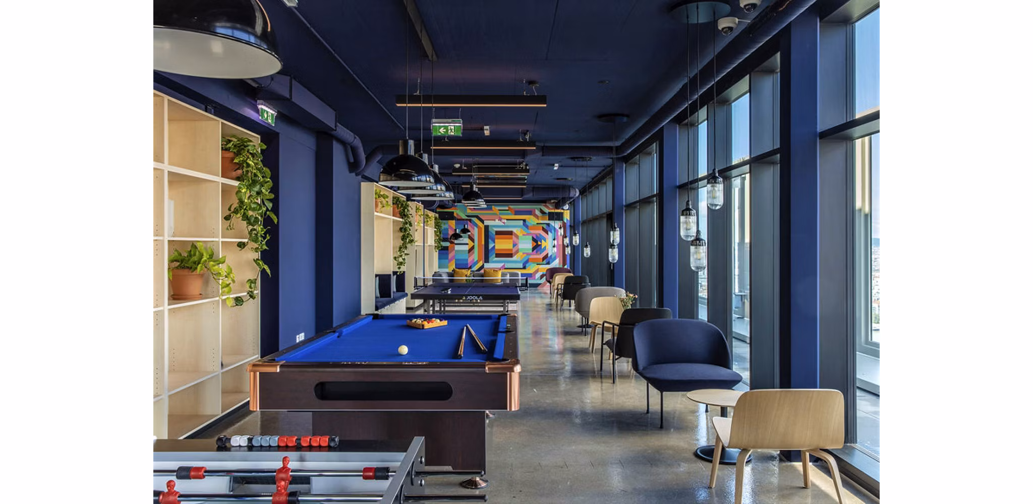 game room common area chapter spitafields london