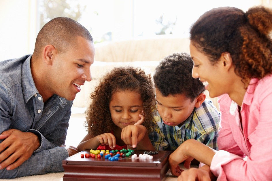 family board game night