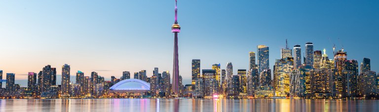 Toronto city skyline