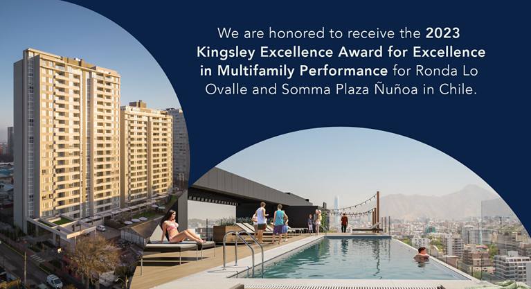 Greystar wins 2023 Kingsley Excellence Award