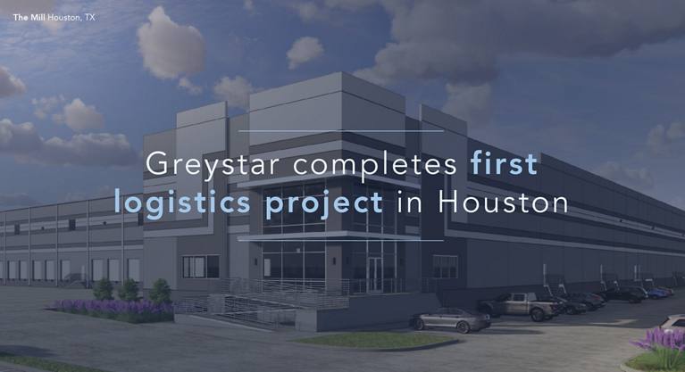 Greystar Completes first logistics project in Houston