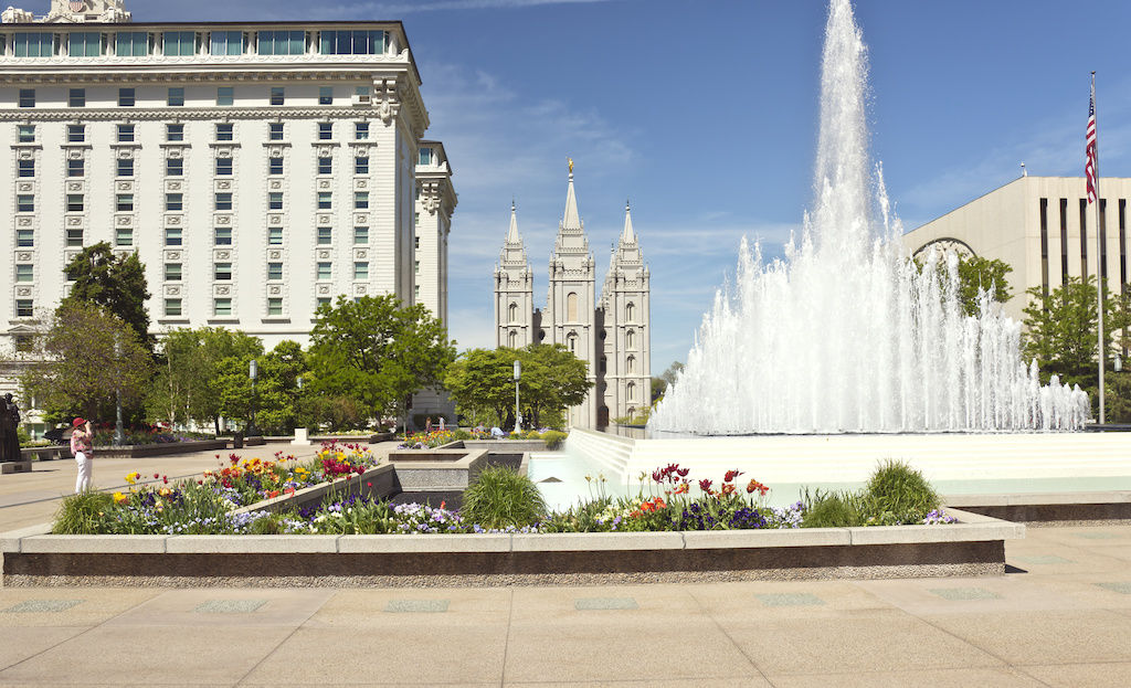 Temple Square in Salt Lake City