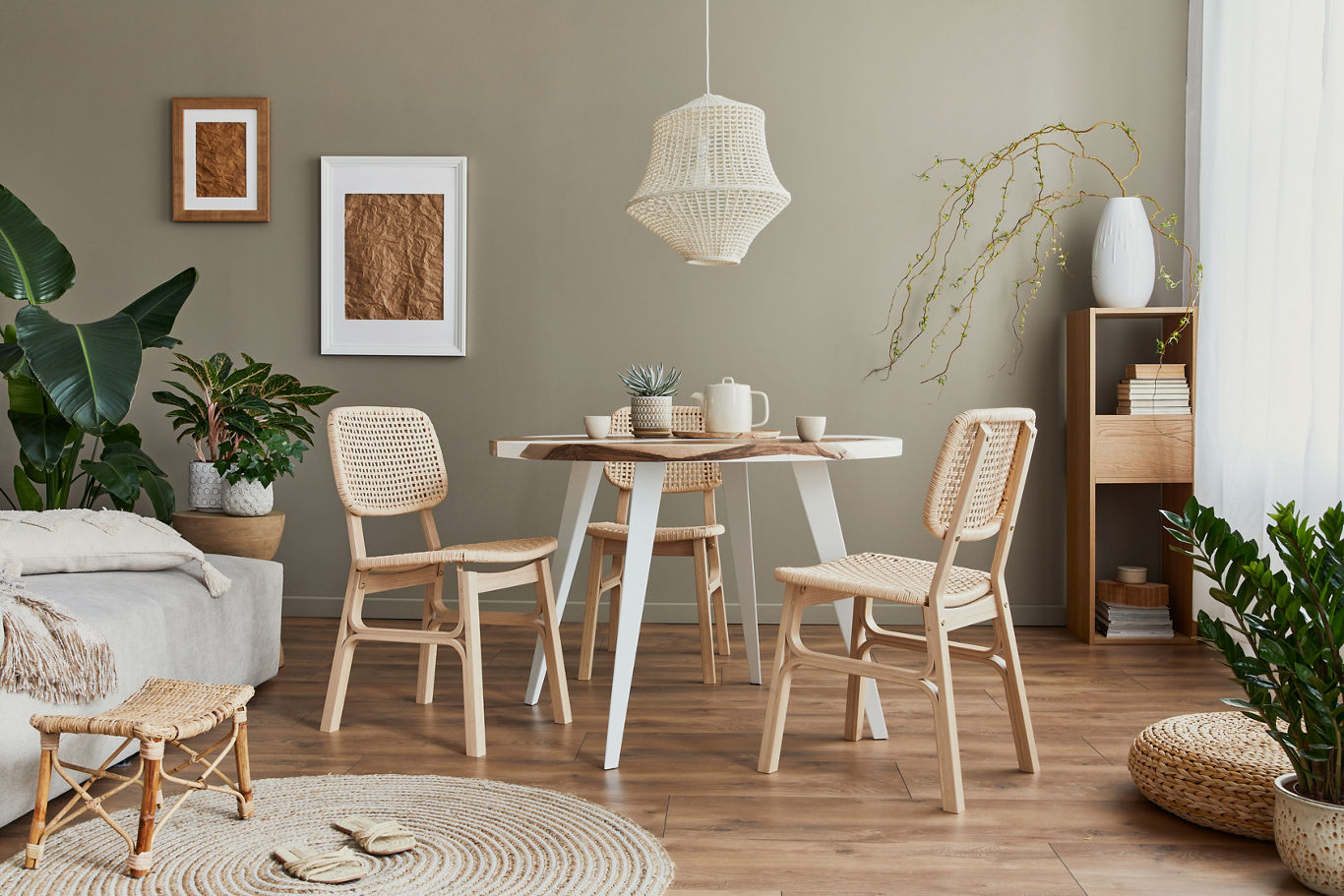 Rattan Chair Around Dining Table | Blog | Greystar