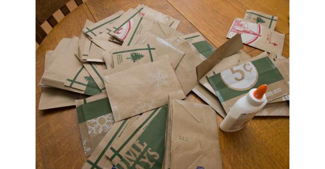 recycled holiday cards