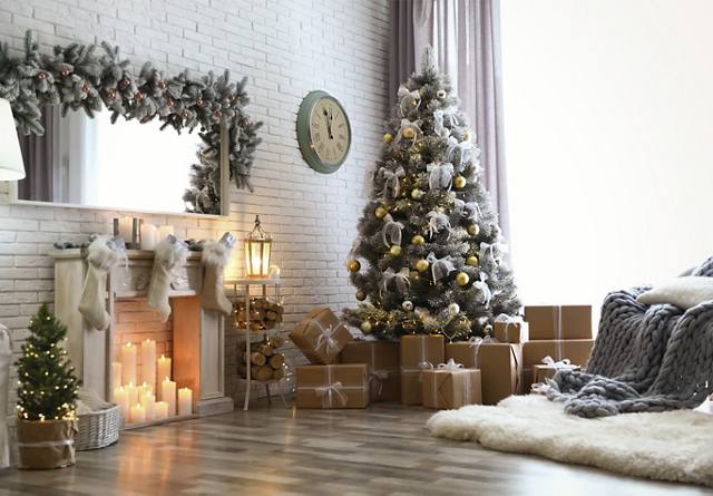 Decorated Living Space at Christmas | Blog | Greystar