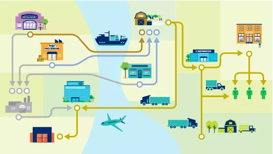 Supply chain model