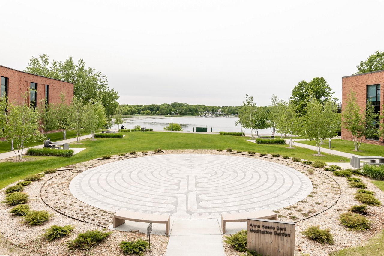 A view of the pool at the Betty Ford Center