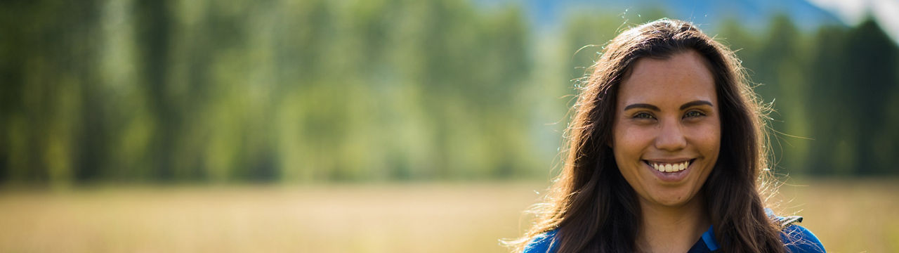 Portrait of a First Nations Canadian Woman