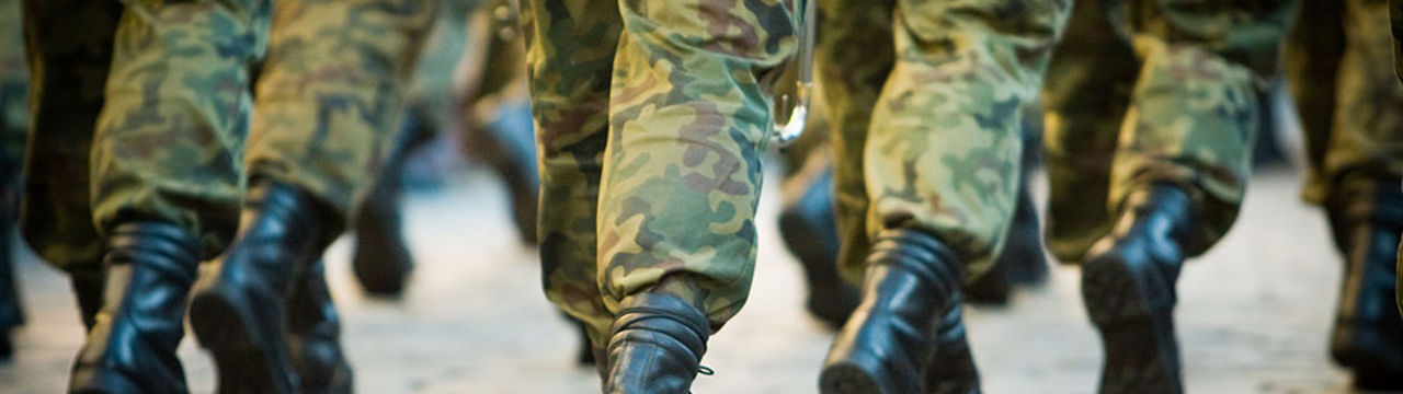 Military Troop Legs and Boots