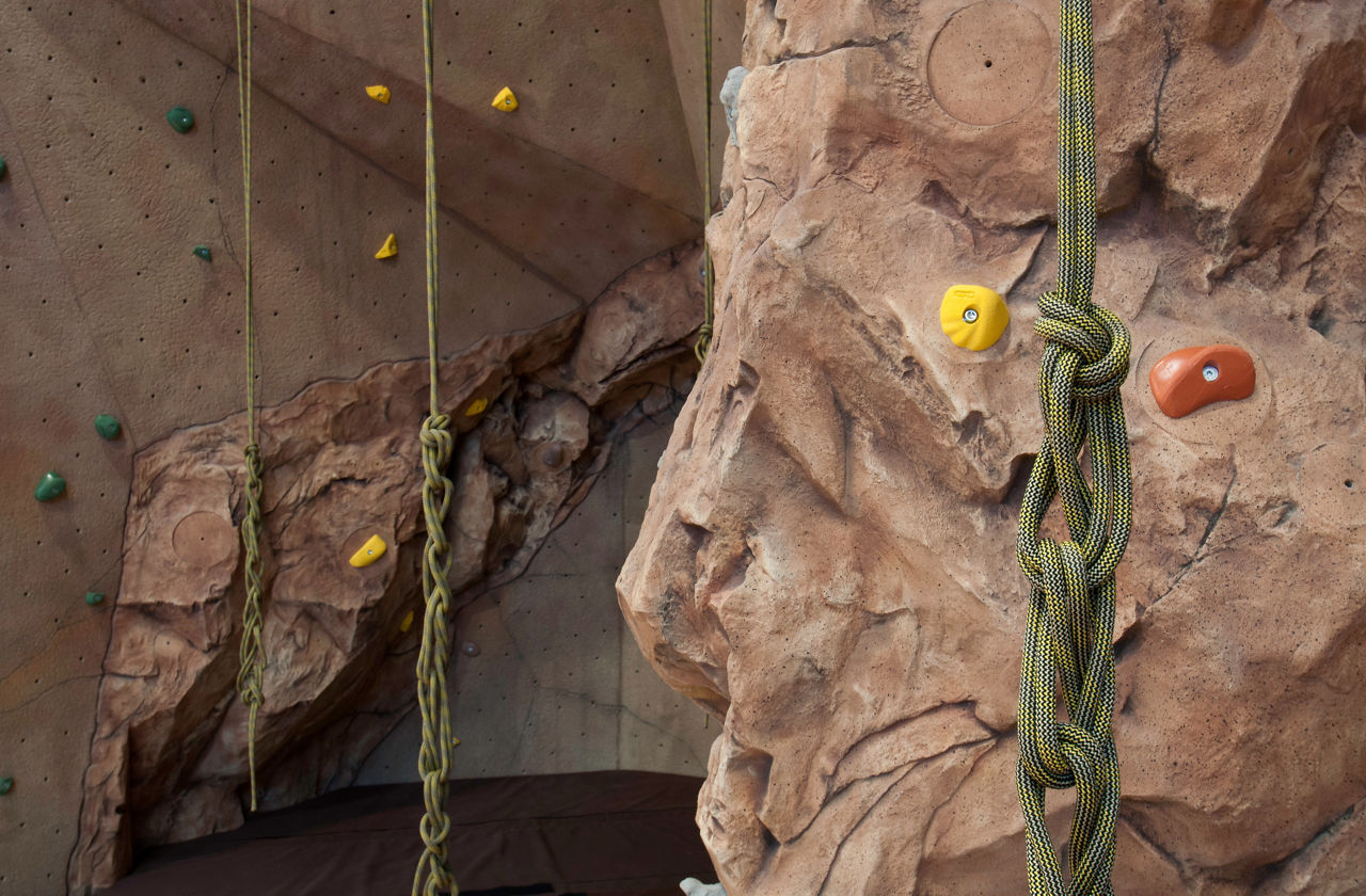 Hazelden Betty Ford Plymouth climbing wall