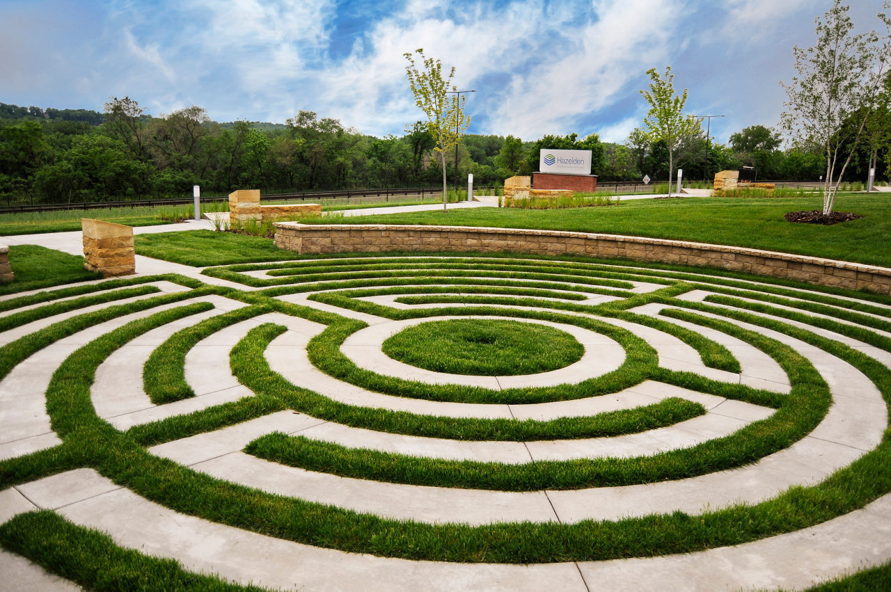 Hazelden Betty Ford in St. Paul, Minnesota labyrinth