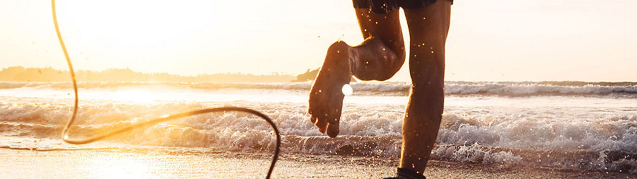 Surfing Beachside