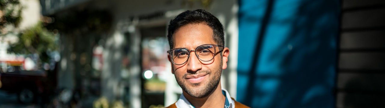 Portrait of young businessman