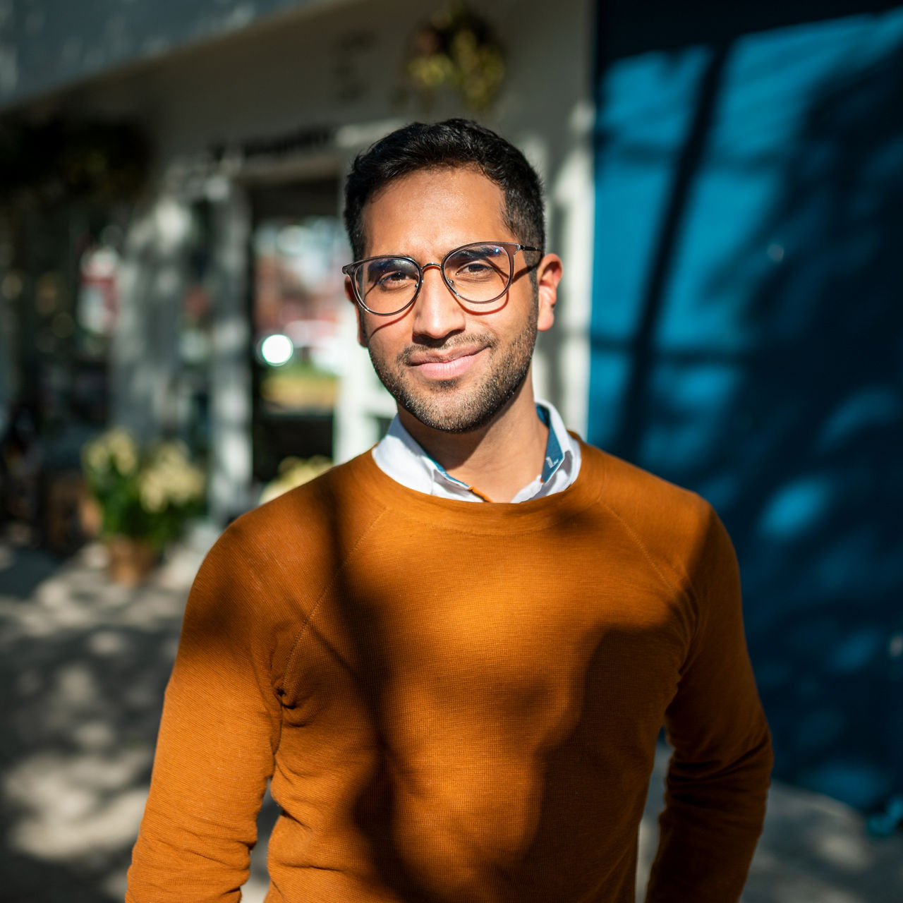Portrait of young businessman