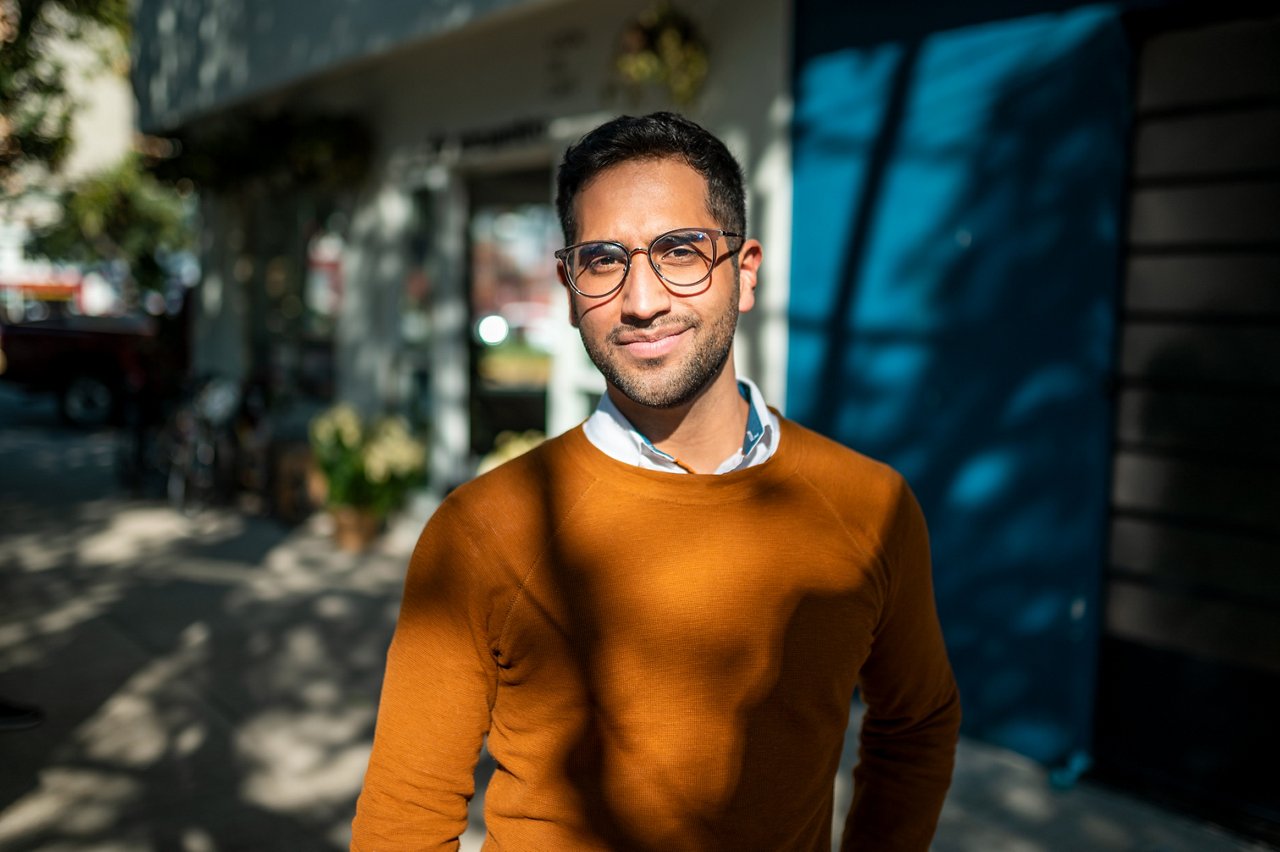 Portrait of young businessman