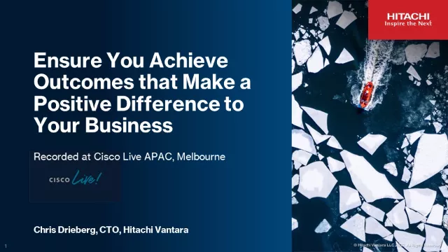 Hitachi Vantara EVENT