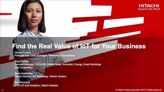 Find the Real Value of IoT for Your Business | Hitachi Vantara