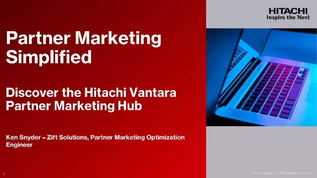 Hitachi Vantara EVENT