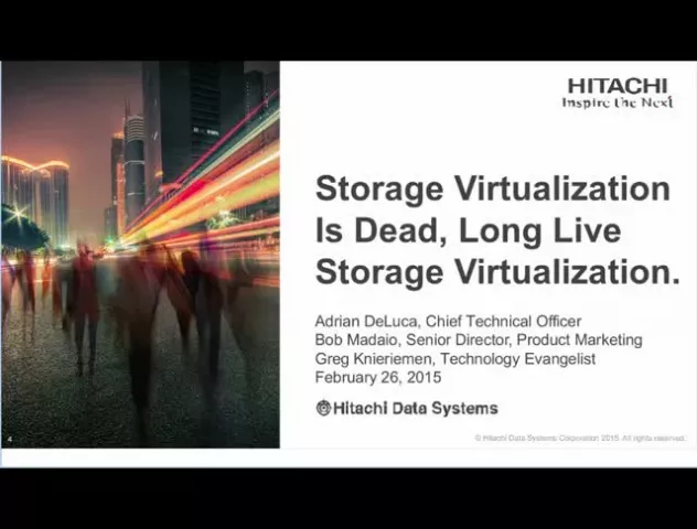 Hitachi Vantara EVENT