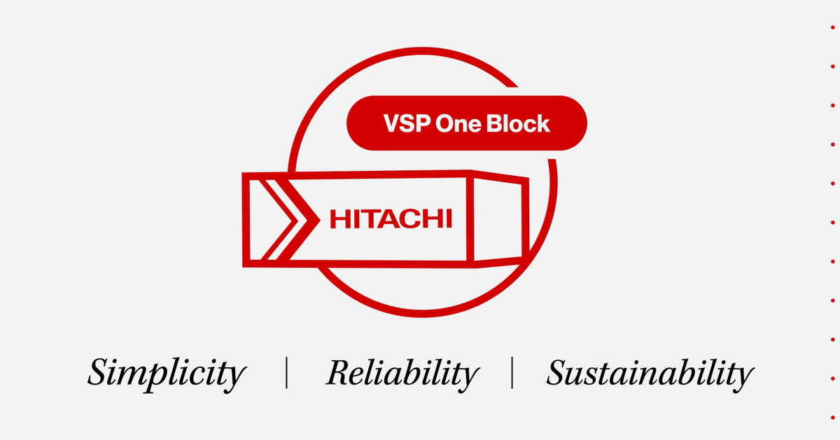 Hitachi Virtual Storage Platform One Block, Explained | Hitachi Vantara