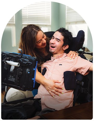 Isaiah O., aka, “Little Ice Bear,” and his mother, Daisy E. rely on state and county programs for a vibrant life. 