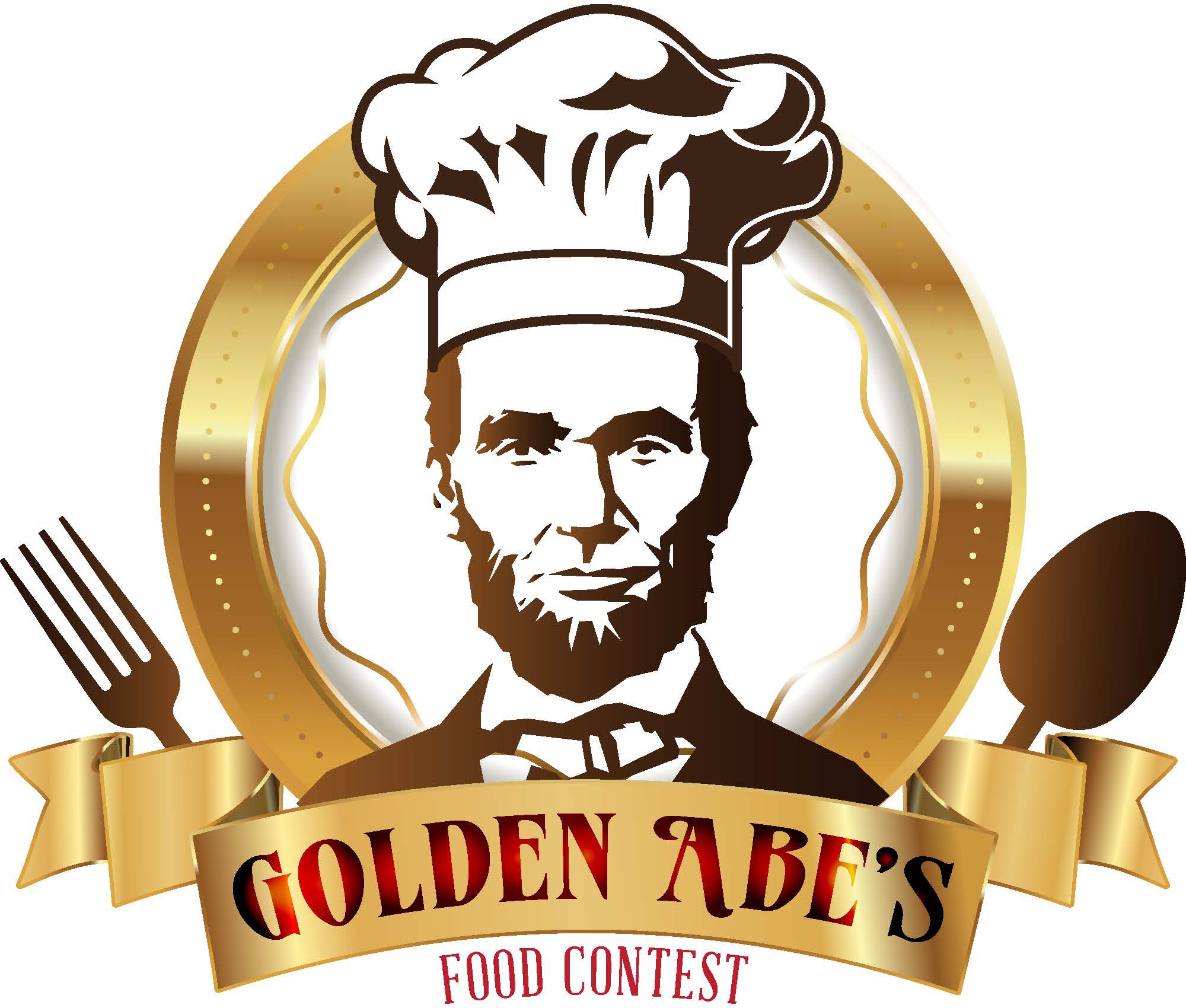 Golden Abe's Fantastic food contest logo.