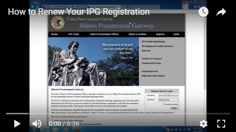 How to Renew Your IPG Registration